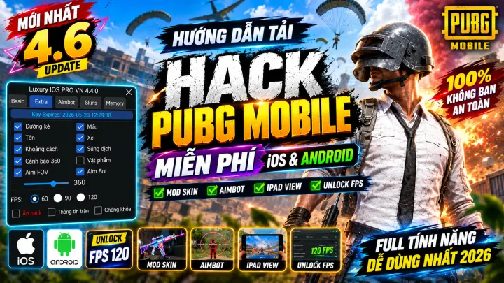 PUBG Mobile VNG 4.6 Miễn Phí Cài Trực Tiếp iOS