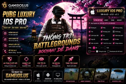 Mua Hack PUBG Chấp Tố Luxury