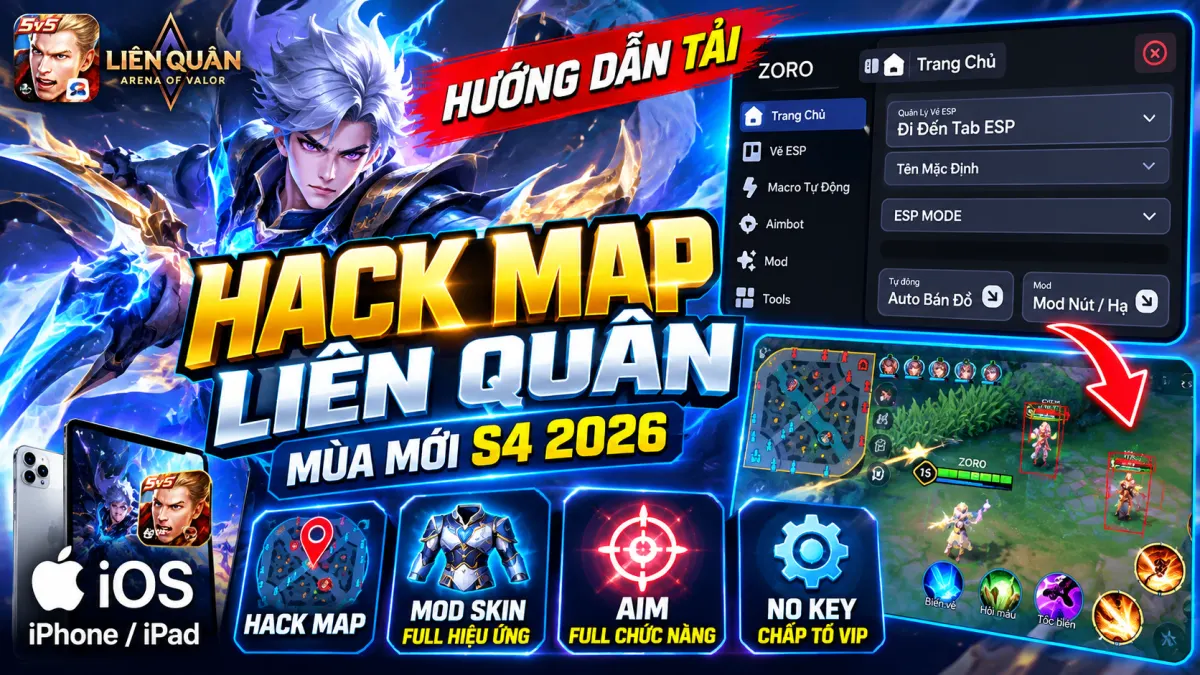 Hack LQ Chấp Tố Độc Quyền VIP V7