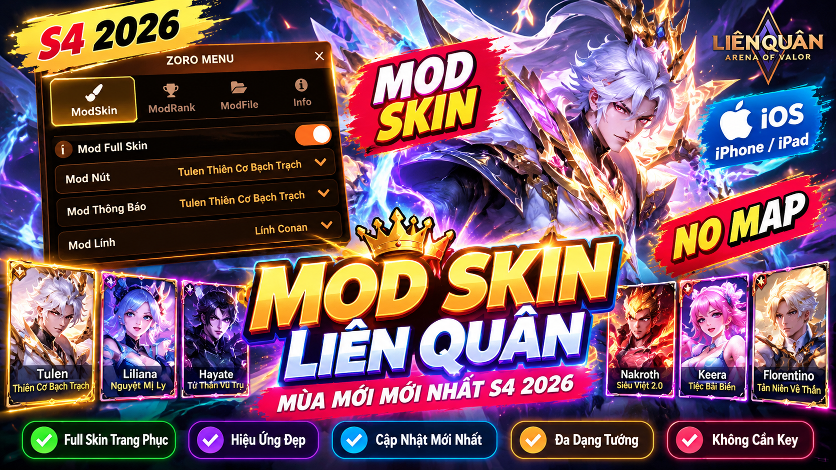 Mod Skin Liên Quân